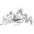 Honda - Fender Set, Front (Type2) (Wl) - 61105-HL4-A13ZC