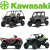 Kawasaki - Fender-Front,Rear,G.Sil - 35004-0143-825