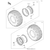 Kawasaki - Rim,10X8.5At,Silver - 41025-7504-16H