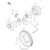 Kawasaki - Gear-Bevel,16T - 49022-1117