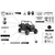 Can-Am - Deep Black, Hood Decal "1000R" - 704908892