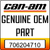 Can-Am - Deep Black, Front Compression Spring - 706204710