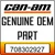 Can-Am - Carbon Black, RH Rear Fender - 708302927