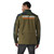 Can-Am Performance Softshell Jacket Men Lightweight Warm Mesh Army Green