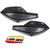 Can-Am 715001706 Black Black Handlebar Wind Deflectors Kit Renegade Outlander Max 500 570