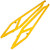 Can-Am 715007693 BRP Rock Sliders Durable Anti-Corrosion Heavy-Duty Steel Yellow