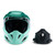 Can-Am Pyra Fade Helmet Hi-Max Vented Moisture Wicking Turquoise FMVSS 218