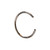 Honda 13115-200-000 OEM 14mm Piston Pin Clip ATV Motorcycles ATC90A CA160 175 A CB100A