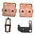 Honda 451A1-HC0-670 Brake Pad Kit X SporTrax FourTrax EX 300 250 2X4 1987-1993