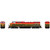 Athearn - HO GEN AC4400CW Locomotive w/DCC & Sound, KCS 'Southern Belle' #4621 - G-3155