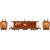 Athearn - HO GEN ICC Bay Window Caboose w/Lights, Early SP #1950 - G-3195