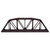 Atlas Model Railroad - HO KIT Code 83 18 Through Truss Bridge, Black - 593