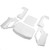 Losi - Body Set, Complete, White:ALL 5IVE-T 3.0 - 3662
