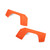 Losi - BodyPanel,RearFender,L/R,Flo Orange: 5IVE-T 3.0 - 4011