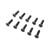 Losi - Flat Head Screws, M5 x 20mm STL (10) - 3923