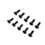 Losi - Flat Head Screws, M6 x 20mm STL (10) - 3932