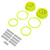 Pro-line Racing - Wheel and Beadlock Set, Yellow (2): 5IVE-T 3.0 - 287802
