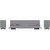 Roundhouse - HO RND 50' Waffle High Cube Box Car, AMTK Phase III #19045 - 4645