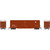 Roundhouse - HO RND 50' Waffle High Cube Box Car, BNSF #711067 - 4649