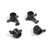 BlackZon - Steering Hubs sets (4pcs) - 548124