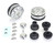 CEN Racing - KG1 Forged KD006 Blitz Dually Wheel Silver, 30mm Width, - CD0649