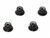 HPI Racing - Flanged Lock Nut M5 (Black/4pcs) - Z682