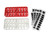 HPI Racing - nana-TTR Curb Set - Red and White - 161409