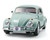 Kyosho - ASC MR-04N-MM2 Volkswagen 1300 Beetle 1966 Body, Bahama Blue - MZP164BBL