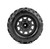 Power Hobby - 1/10 2.8" MT Defender Belted Mounted Tires (2) w/ Removable - 2806CBMSGB