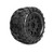 Power Hobby - 1/8 MT 3.8 Raptor Belted Mounted Tires w/ Removable Hex - 1805CBCSGB