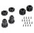 Power Hobby - 1/8 MT 3.8" Defender Belted Mounted Tires w/ Removable Hex - 1806CBCSGB