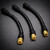 Power Hobby - 8mm Female to 6.5 Male 6 Inch Extensions (3 Pack) - 7695