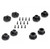 Power Hobby - Defender SC Belted Tires (2) w/ Removable Hex Wheels - 3109CBMSGB