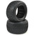 Raw Speed - Riptide - 2.2" 1/10th Buggy Tires w/ Inserts, Green, - 100301RAB