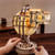 Robotime - Luminous Globe 3D Wooden Puzzle, Electric Version - ST003D