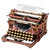 Robotime - Mechanical Typewriter Wooden 3D Puzzle, Magic Version - LK703C