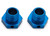 Team Associated - FT 17mm Wheel Hexes, +0mm, Blue Aluminum - 81081