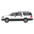 Atlas Model Railroad Co. - HO 2007 Ford Expedition SUV White - 30000176