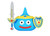 Bandai - Gundam Models - Dragon Quest Clay Monsters Hero Slime - 2845097