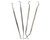 ENK - 4pc Dental Pick Assortment, Carded - 3504