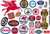 Gofer Racing Model Decals - Diecut Plastic Diorama Signs #2 - 17008