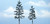 Woodland Scenics - Rm Pine Tree 4' 5 1/4' 2pk  ## - 1624