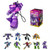 Blokees - Blokees Model Kits - Transformers - Galaxy Version 04 - Fractured Space-Time - 9pc Blind Box Display