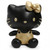 Kidrobot - Hello Kitty Plush - 13" Black & Gold Pleather Premium Plush