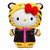 Kidrobot - Hello Kitty Plush - 13" Hello Kitty Tiger (Black & Cream Edition)