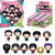 Monogram International - 3D Foam Collectible Bag Clips - Squid Game - S02 - 24pc Blind Bag Display