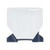 Acerbis - Front Number Plate Blue/white - 2979281006