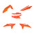 Acerbis - Plastic Kit Ktm Orange - 2986805226