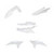 Acerbis - Plastic Kit White - 2988070002