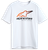 Alpinestars - Aligned Ss Csf Tee White Lg - 1235-72315-20-L
